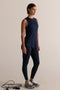 HyperLuxe Tank Top- Navy