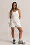 HyperLuxe Embrace Tank- White