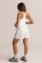 HyperLuxe Embrace Tank- White