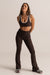 HyperLuxe Shape Flare Legging- Espresso