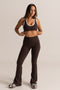 HyperLuxe Shape Flare Legging- Espresso