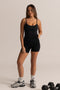 HyperLuxe Shape Tank- Black