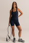 HyperLuxe Shape 5" Bike Short- Navy