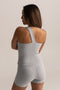 HyperLuxe Jordan Tank- Grey Marle