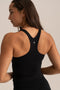 HyperLuxe Contour Tank- Black
