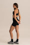 HyperLuxe Shape 5” Pocket Bike Short- Black