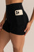 HyperLuxe Shape 5” Pocket Bike Short- Black
