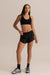 HyperLuxe Runners High Split Short- Black