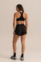 HyperLuxe Runners High Split Short- Black
