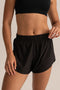HyperLuxe Runners High Split Short- Black