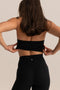 HyperLuxe Shape Full Length Pocket Legging- Black