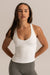 HyperLuxe Contour Tank- White