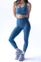 HyperLuxe Shape Full Length Legging- Tempo Teal