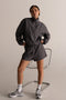 HyperLuxe Field Shorts- Charcoal/ Navy