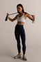 HyperLuxe Shape Full Length Pocket Legging- Navy