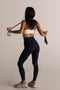 HyperLuxe Shape Full Length Pocket Legging- Navy