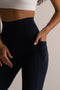 HyperLuxe Shape Full Length Pocket Legging- Navy