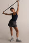 HyperLuxe Field Shorts- Charcoal/ Navy
