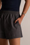 HyperLuxe Field Shorts- Charcoal/ Navy