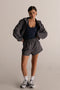 HyperLuxe Field Shorts- Charcoal/ Navy