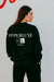 HyperLuxe Logo Crewneck Sweatshirt- Black