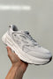 Hoka U Clifton L Athletics Sneaker- Nimbus Cloud/ White