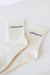 HyperLuxe Crew Sock- Cream