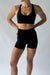 HyperLuxe Shape 4" Bike Short- Black
