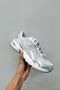 New Balance U740WM2 Sneaker- White/ Silver Metallic