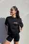 HyperLuxe X Micrology Tee- Black