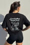 HyperLuxe X Micrology Tee- Black