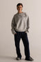 HyperLuxe Cosy Knit Sweater- Grey Marle