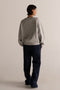 HyperLuxe Cosy Knit Sweater- Grey Marle