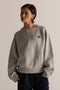 HyperLuxe Cosy Knit Sweater- Grey Marle