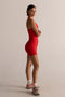 HyperLuxe Contour Tank- Cherry Red