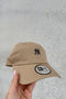 New Era Adjustable NY Mini Logo- Camel/ Navy