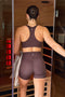 HyperLuxe Shape Sports Bra- Espresso