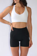 HyperLuxe Shape Sports Bra- White
