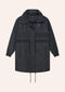 PE Nation Mid Length Man Down Jacket- Marine Blue