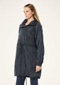 PE Nation Mid Length Man Down Jacket- Marine Blue