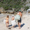 Sunny Life Carryall Beach Bag- Olive Stripe