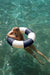 Sunny Life Slim Tube Pool Ring- Navy Stripe