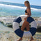 Sunny Life Slim Tube Pool Ring- Navy Stripe
