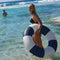 Sunny Life Slim Tube Pool Ring- Navy Stripe