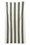 Sunny Life Beach Towel- Olive Stripe