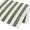 Sunny Life Beach Towel- Olive Stripe