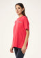 PE Nation Slate Tee- Washed Strawberry