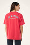 PE Nation Slate Tee- Washed Strawberry