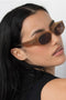 Lu Goldie Romy Sunglasses- Cola