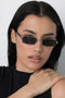 Lu Goldie Nina Sunglasses- Silver